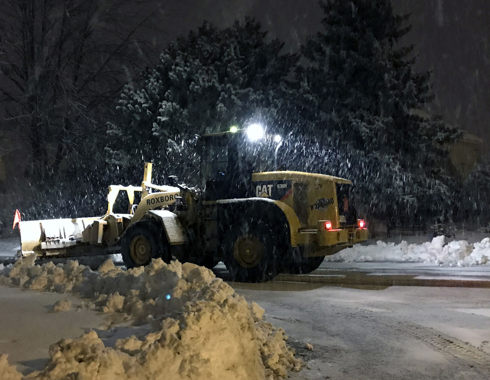 Significant winter storm impacting southern Quebec